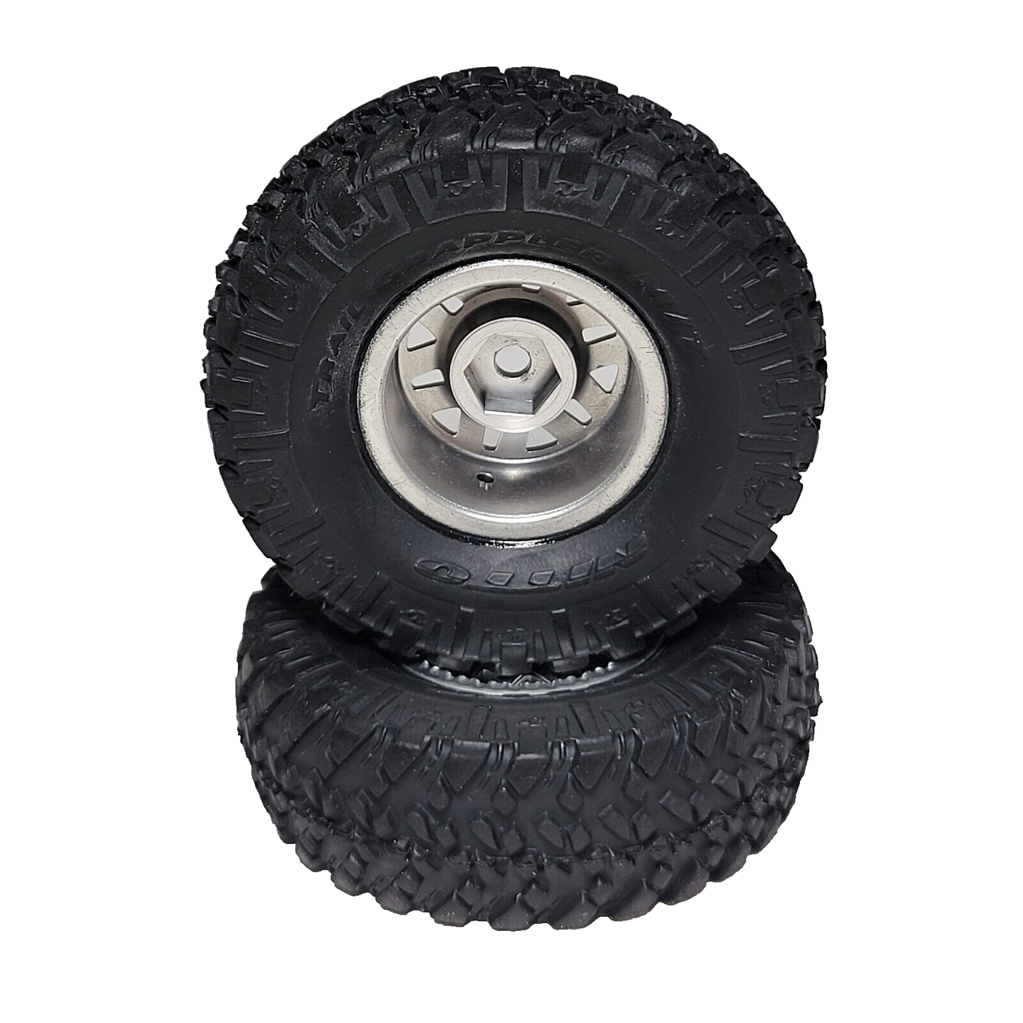 Axial SCX24 Jeep Wrangler Tires 1.0 Nitto Trail Grappler M/T V2 & KMC Wheels