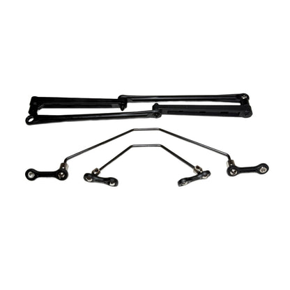 Losi 8ight-X Super Lasernut A-Arm Suspension Hinge Pins Braces Sway Bars 244044