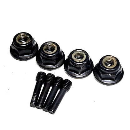 Axial SCX10 iii Jeep JT Wheel Hexes 12mm Aluminum Hex Hubs Nuts & Pins