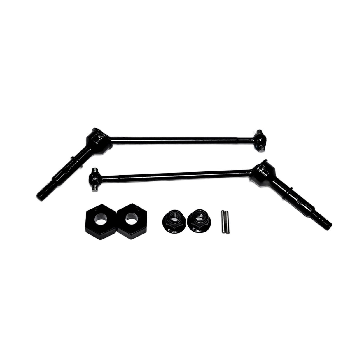 Losi 22S Late Model Driveshafts 67mm CVA Axles 12mm Hexes & Pins Nuts / Sprint
