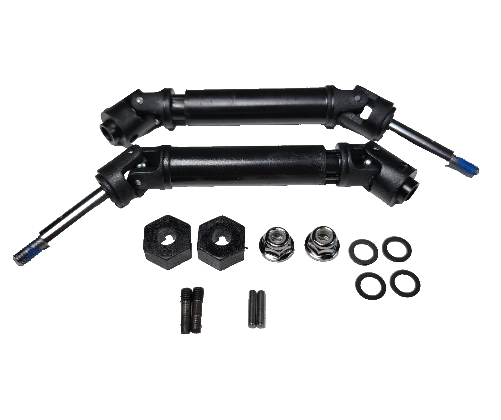 Fits Traxxas Stampede 2wd Rear Axle Drive Shafts 12mm Hex Slash Bigfoot Rustler