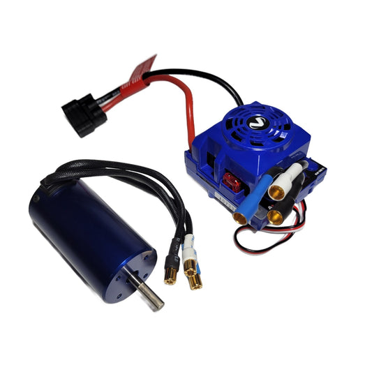 Fits Traxxas Wide Maxx Ultimate Velineon 540XL 2400kv Motor VXL-4s Brushless ESC