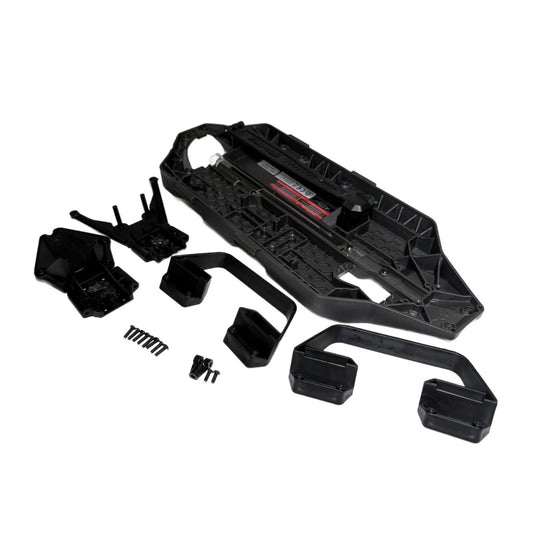 Fits Traxxas Raptor R 4x4 Ultimate Chassis Bulkheads Battery Tray & Nerf Bar