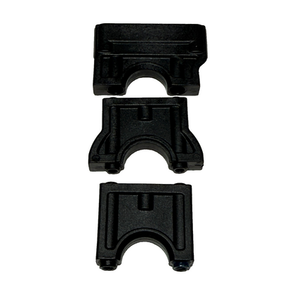 Losi 8ight-X Super Lasernut Aluminum Motor Mount & Plastic Center Diff Mount