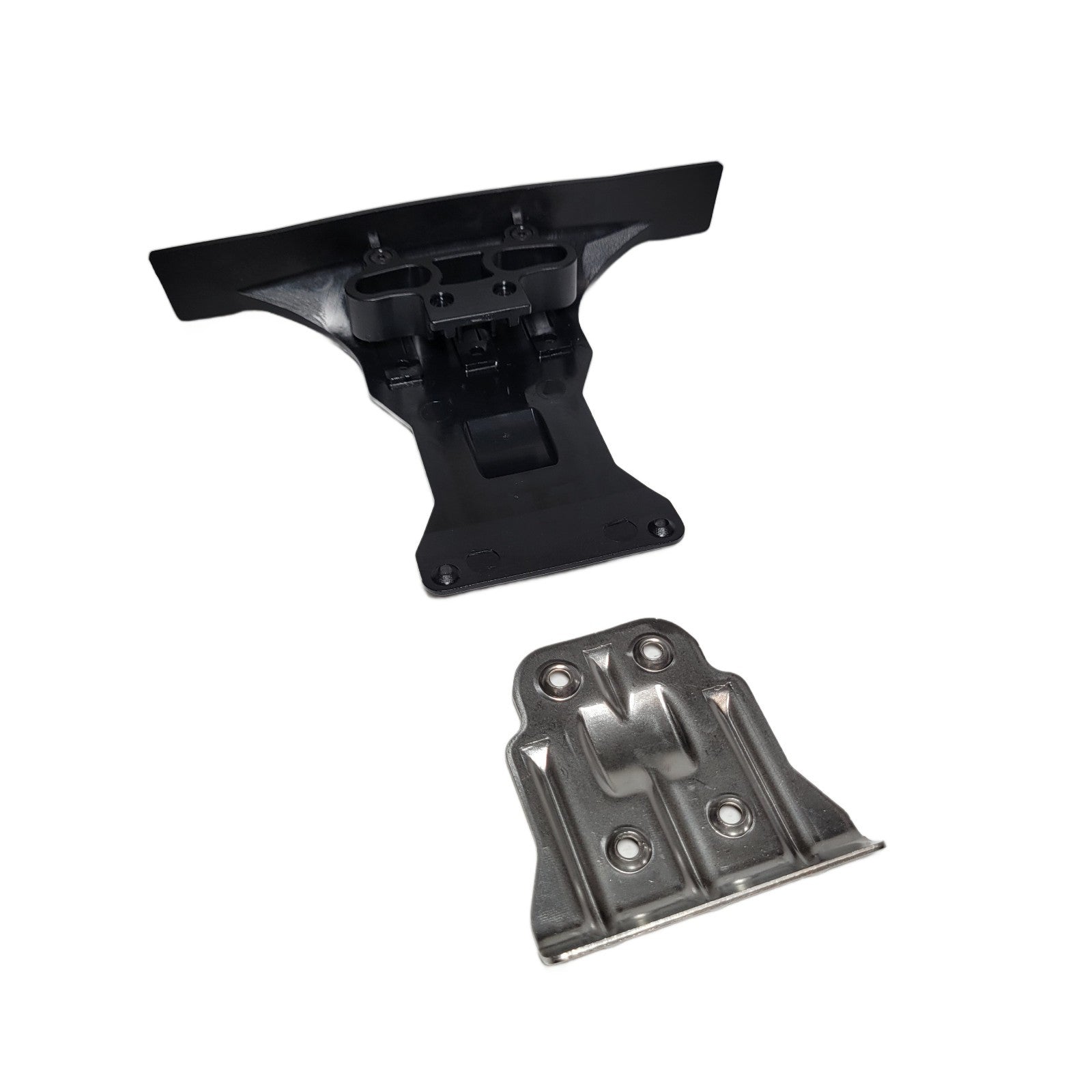 Arrma Talion 6s EXB V6 Front Super Basher Bumper & Rear Metal Steel Skid Plate