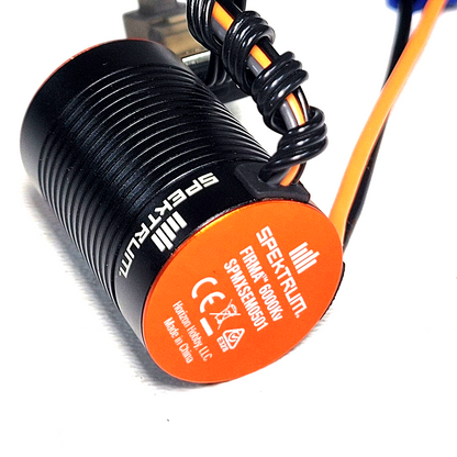 Losi Mini Drag 1/16 Brushless Motor / ESC 2-in-1 Combo Spektrum Firma 6000Kv