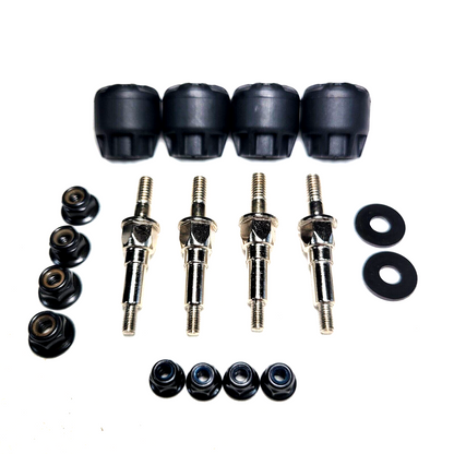 Arrma Kraton EXB 6s Shock Standoffs Nuts Caps Front & Rear / Outcast Notorious