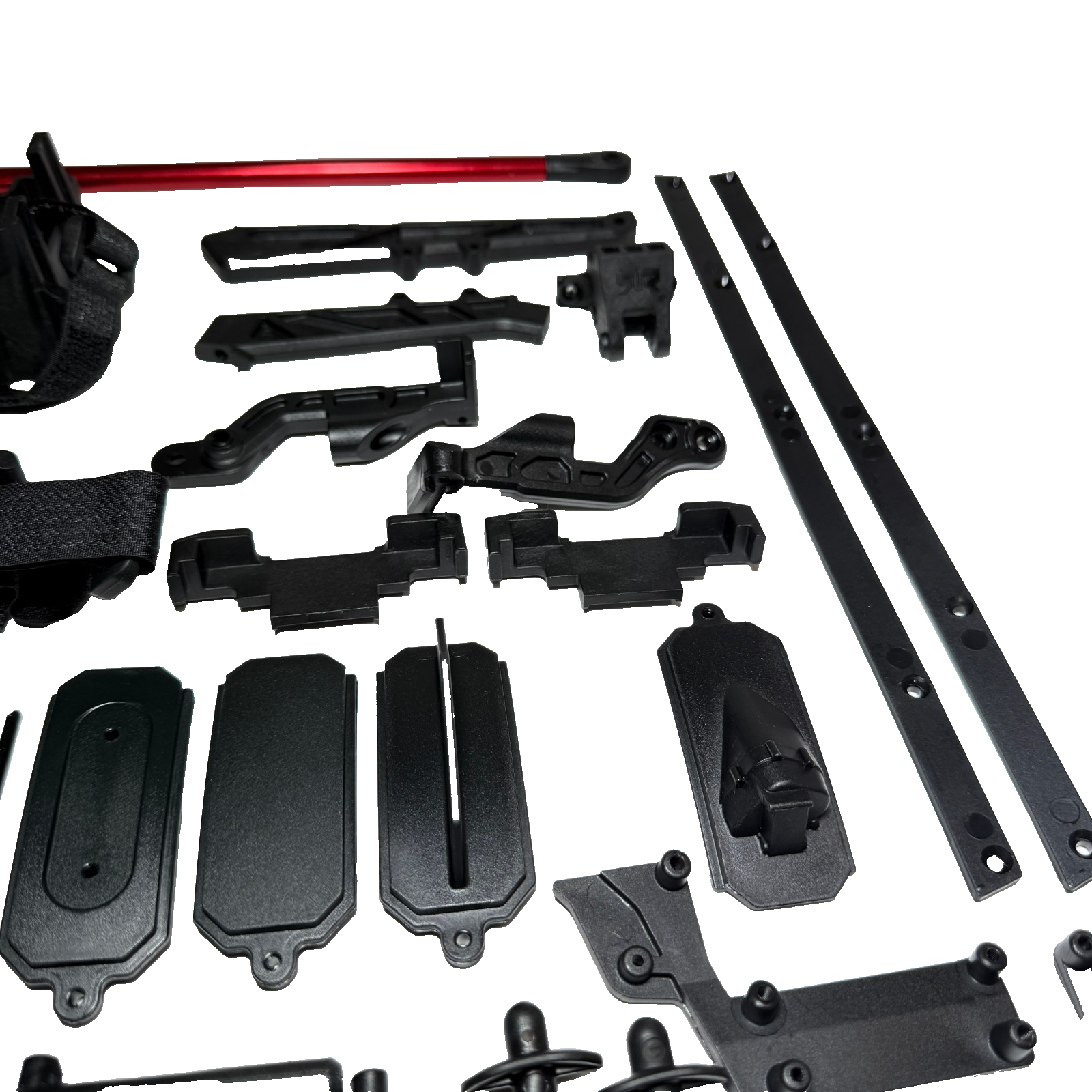 Arrma Limitless 8s Battery Tray Straps Box Support Brace Body Post Mount 1/7