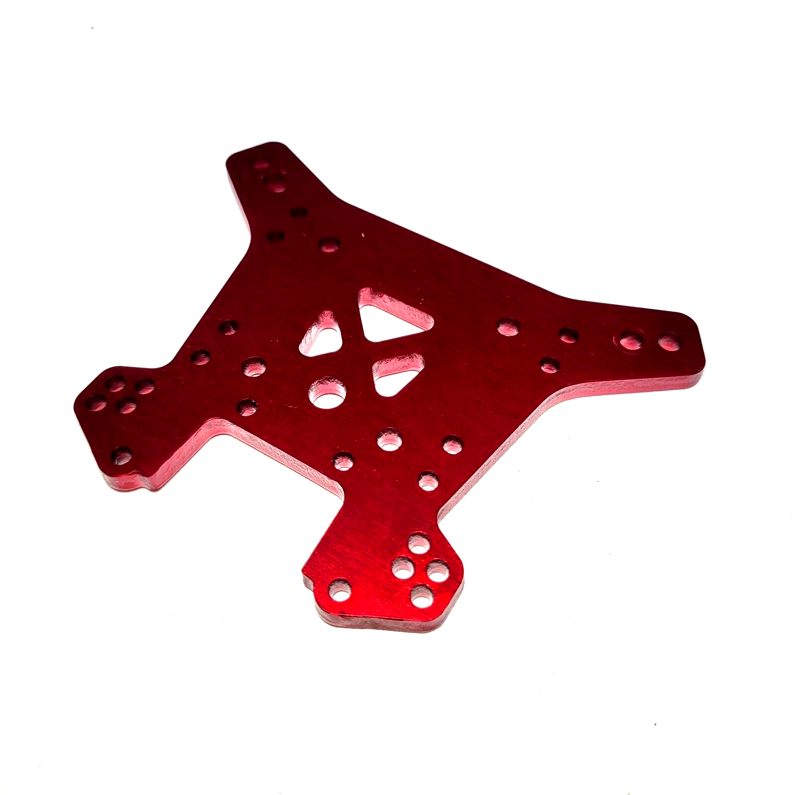 Fits Traxxas Sledge Shock Towers RED Anodized Front & Rear 6061-T6 Aluminum