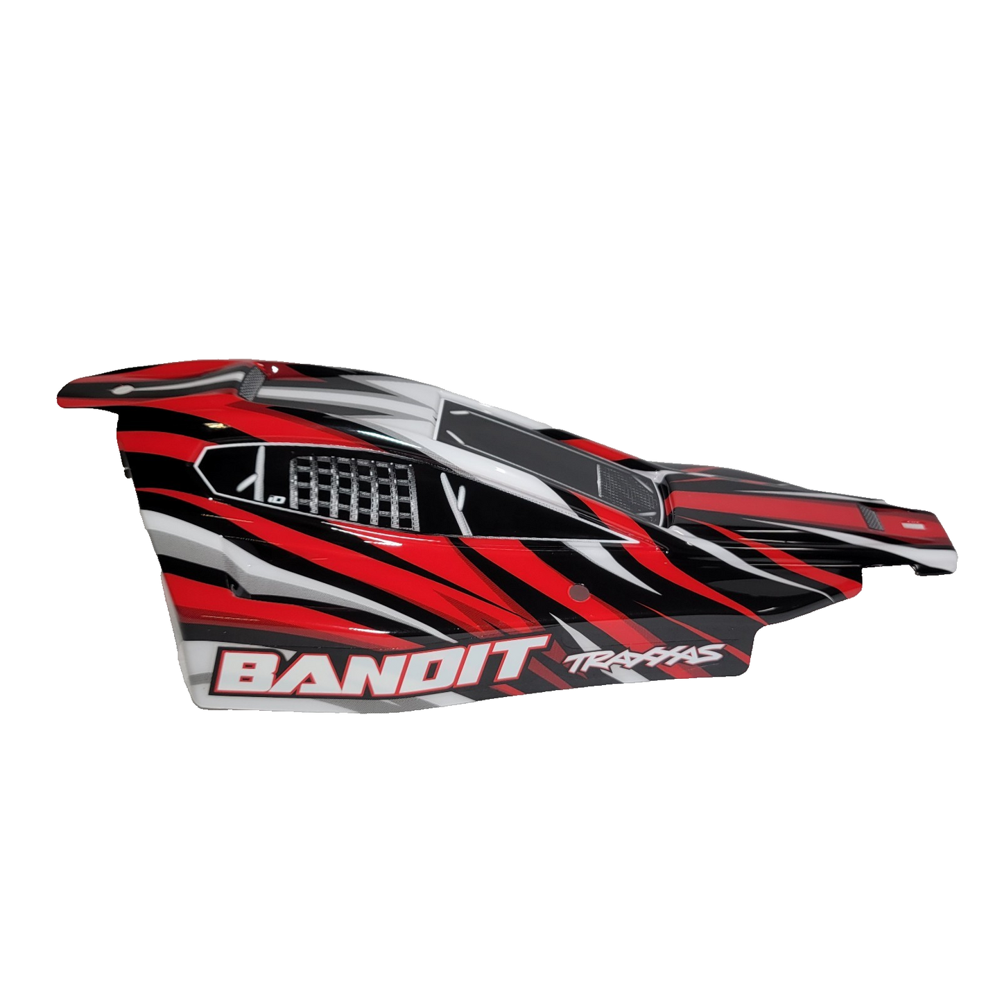 Fits Traxxas Bandit XL-5 Black Red White Body Factory Painted Decaled Also VXL