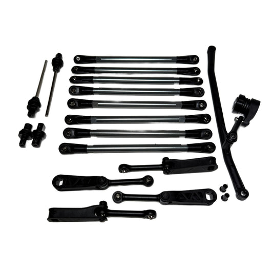 Losi LMT GraveDigger 2.0 Suspension Links & Swaybars Steering Linkage Rod ends