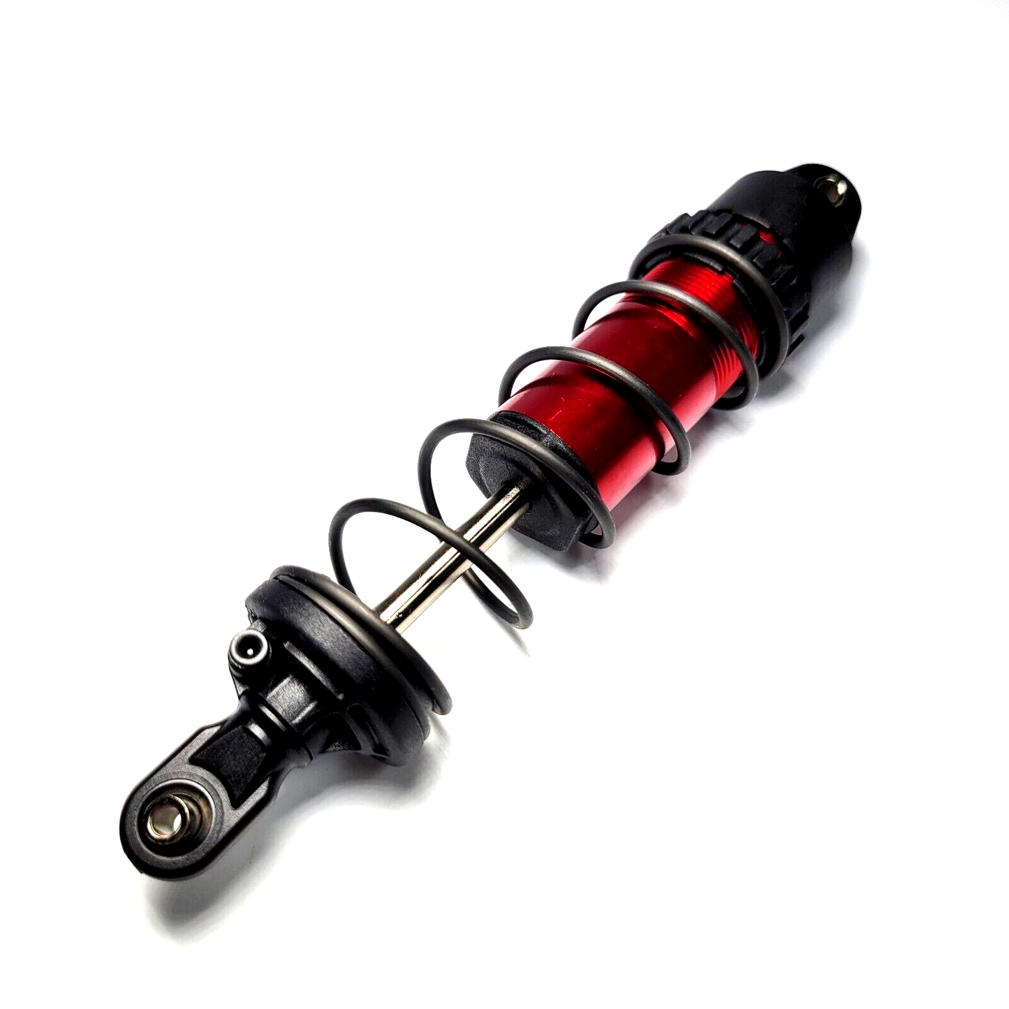 Fits Traxxas 1/10 Wide Maxx Shocks GT-Maxx RED Anodized Aluminum Springs 4s