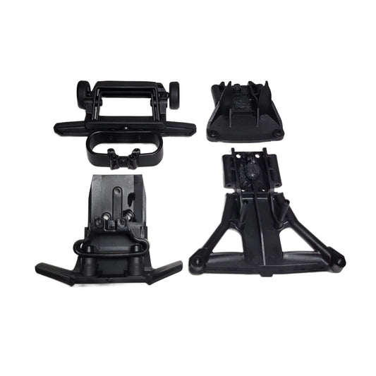 Fits Traxxas Rustler 4x4 VX3 Wheelie Bar Bumper Mount & Bulkhheads Front & Rear