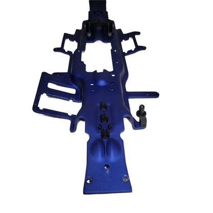 Fits Traxxas Slayer Pro Chassis Aluminum Blue Anodized Plate Nitro Revo 3.3 5322