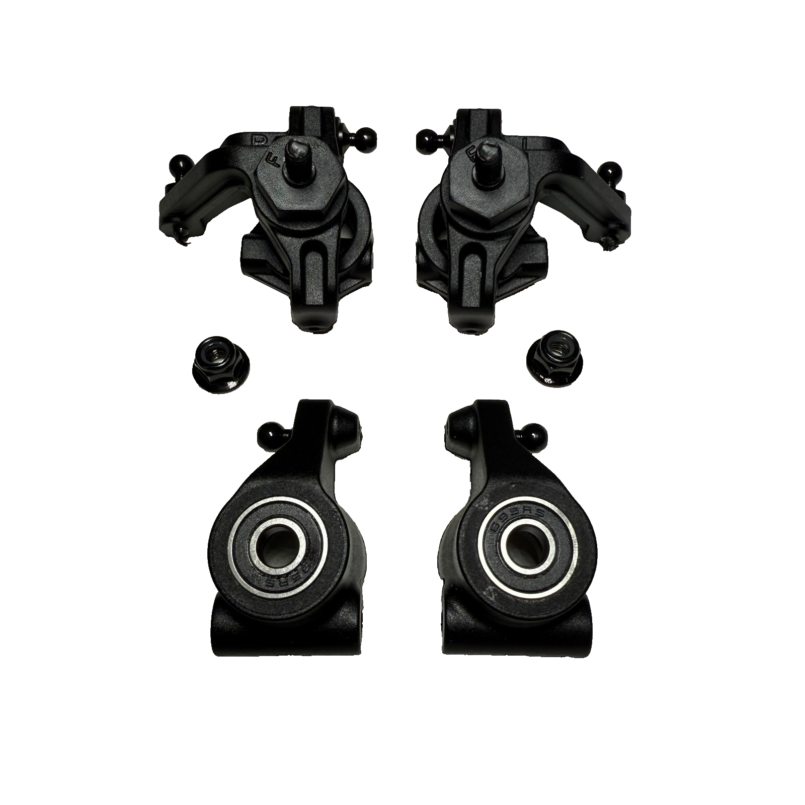 Losi 22s Sprint Knuckles Hub Carriers Spindle Caster Block Bearings LOS-2402
