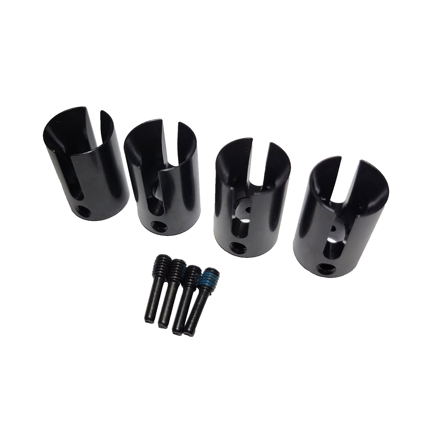 Fits Traxxas 1/10 Wide-Maxx Metal Drive Shafts 17mm Hex & Drivecups Front & Rear