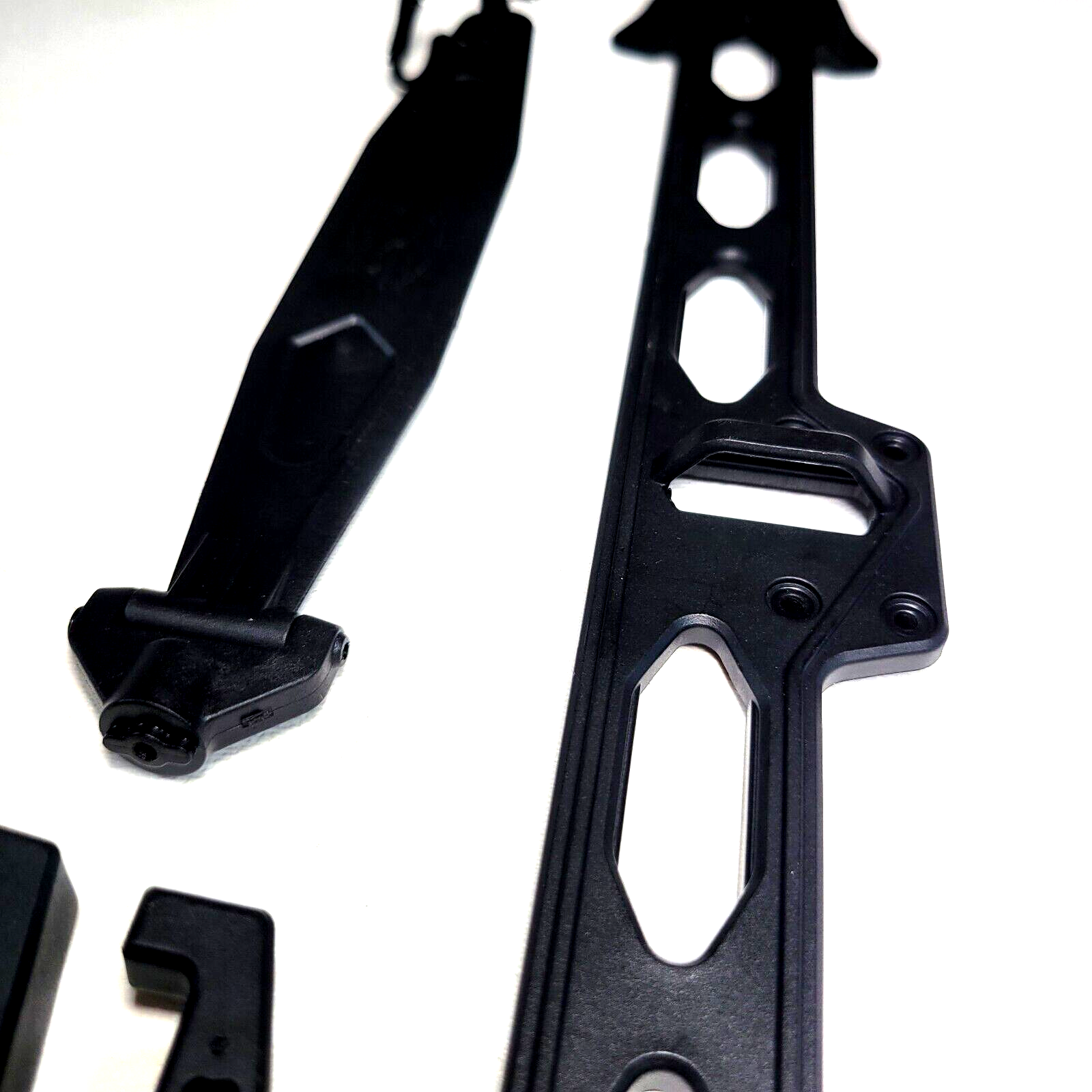 Losi Tenacity DB Pro Chassis Support Braces Upper Battery Tray Mount Side Guards