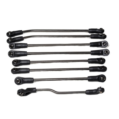 Axial SCX10 iii Coyote Steel Suspension Link Set Panhard Bar HD Rod Ends