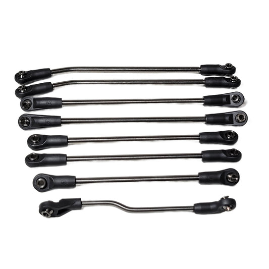 Axial SCX10 iii Coyote Steel Suspension Link Set Panhard Bar HD Rod Ends