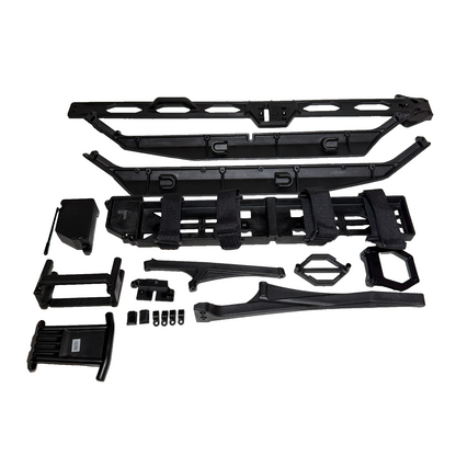 Losi 8ight-X Super Lasernut Chassis Guards & Brace Battery Tray  Servo Esc Mount