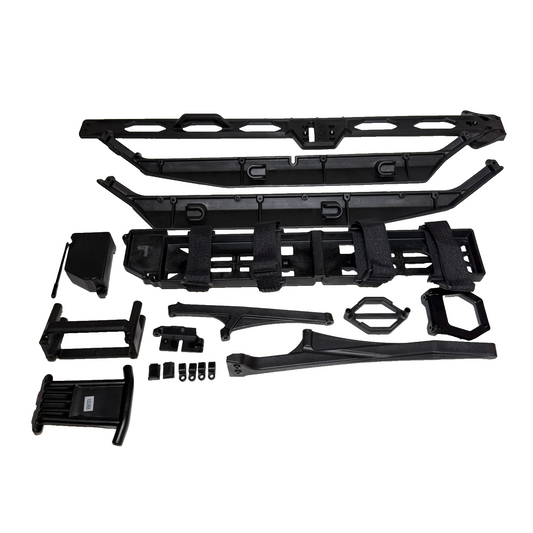 Losi 8ight-X Super Lasernut Chassis Guards & Brace Battery Tray  Servo Esc Mount
