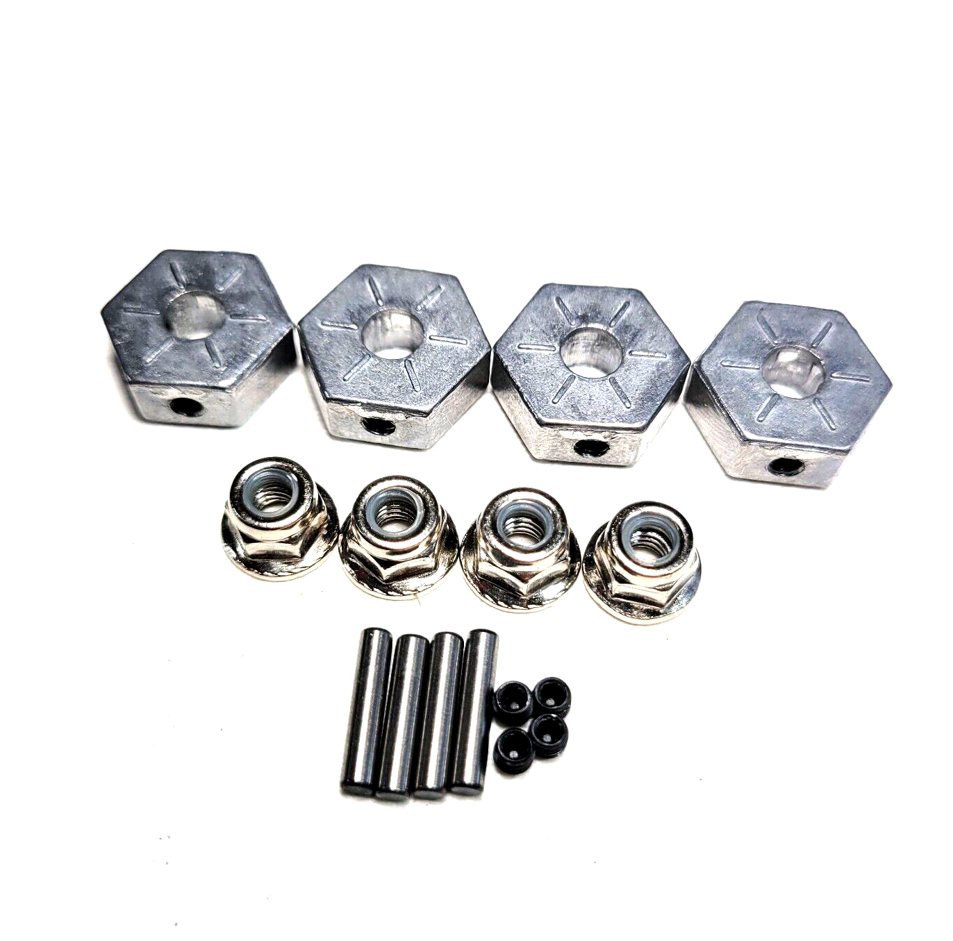 Arrma Infraction 223s BLX 14mm Aluminum Wheel Hexes Steel Nuts & Pins Vendetta