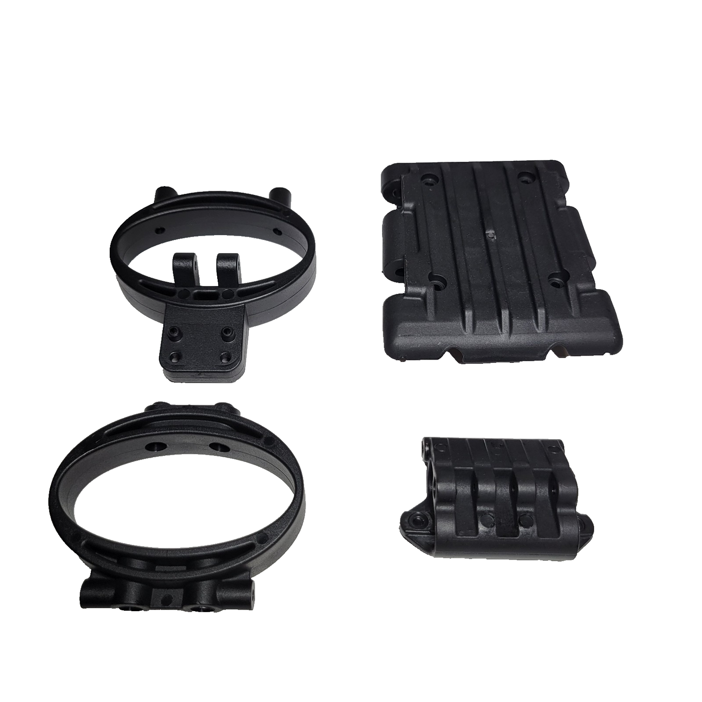 Arrma Fury 223s 2wd Bumpers Skid Plates Brace Wheelie Bar / GearBox Mount / Loop