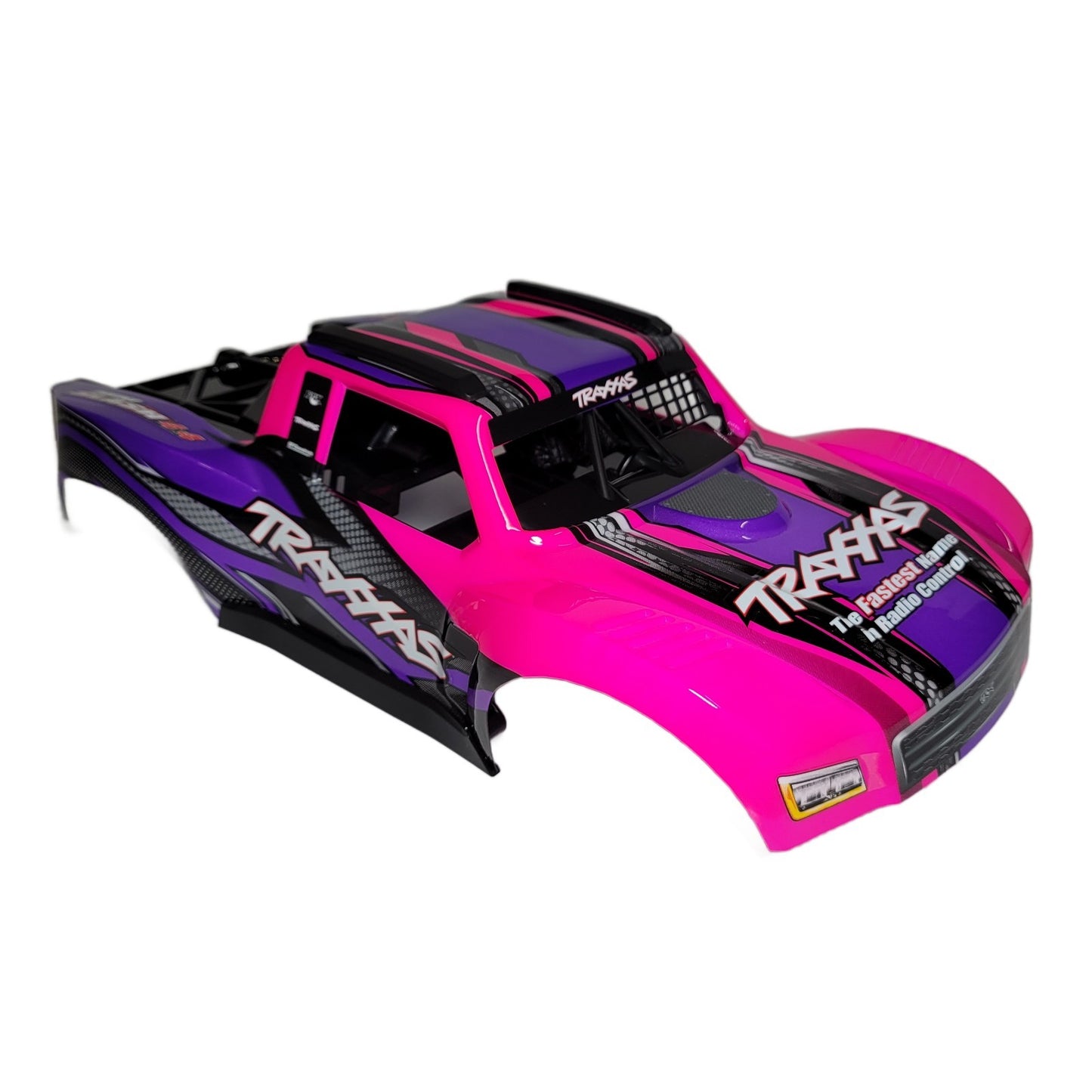 Fits Traxxas Mini Slash Clipless Body Factory Painted Pink Purple & Interior