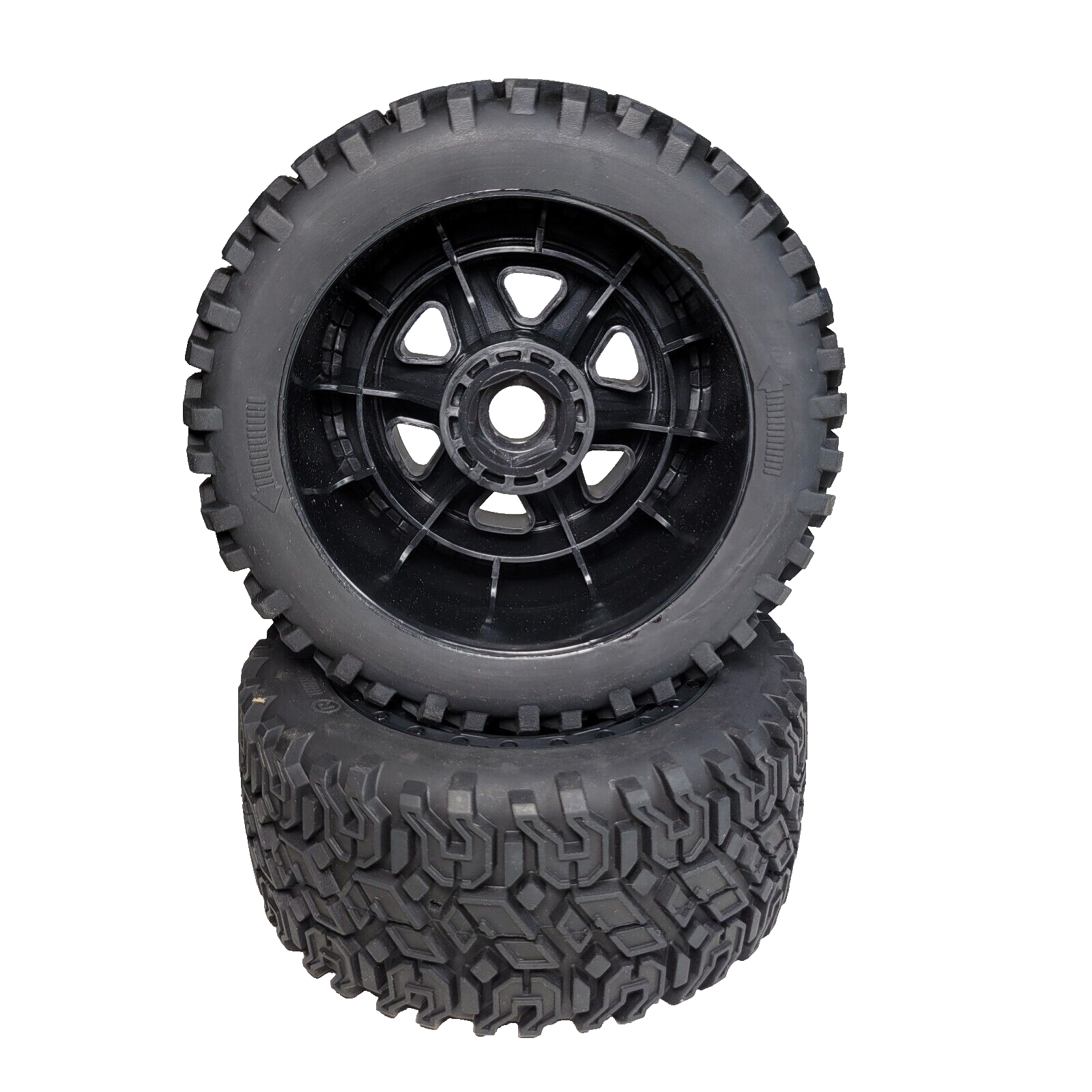 Redcat Valkyrie TR Truggy Tires & 17mm Wheels Pre-Glued Mounted Front & Rear