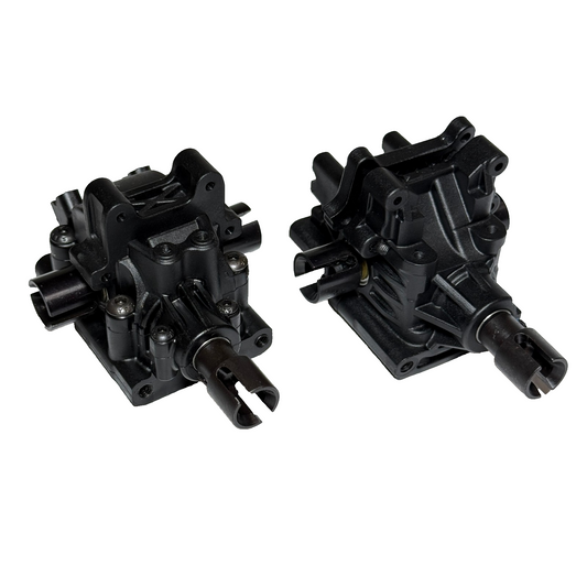 Losi 8ight-X Super Lasernut Differntials Front & Rear Set Complete Gears & Cups