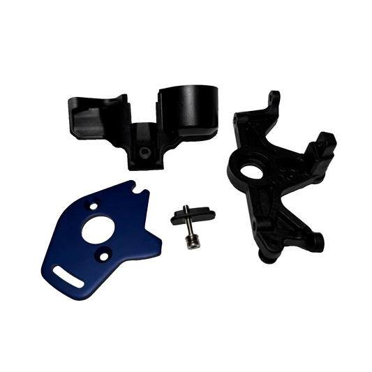 Fits Traxxas Bigfoot 4x4 BL2s Motor Mount Plate Blue Aluminum Gear Cover 6860A