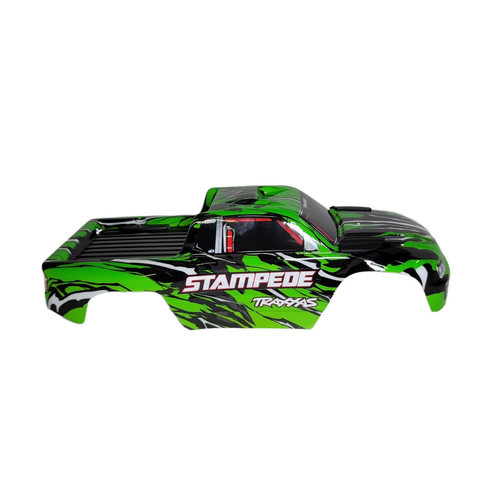 Fits Traxxas Stampede 2wd XL5 Clipless Body Shell Green Black Factory Painted