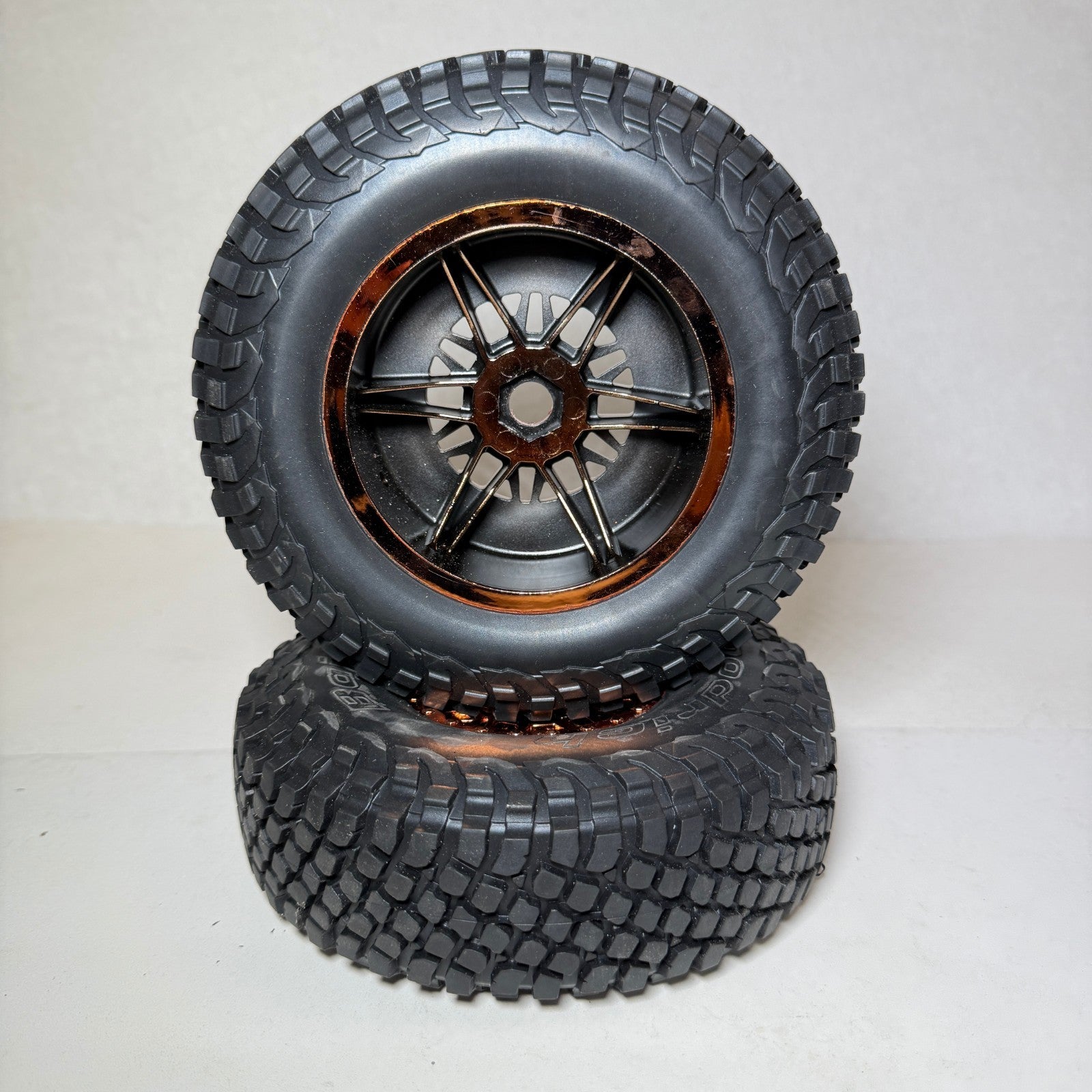 Losi 8ight-X Super Lasernut 1/6th Tires & 17mm Hex Wheels BFGoodrich Baja (5)