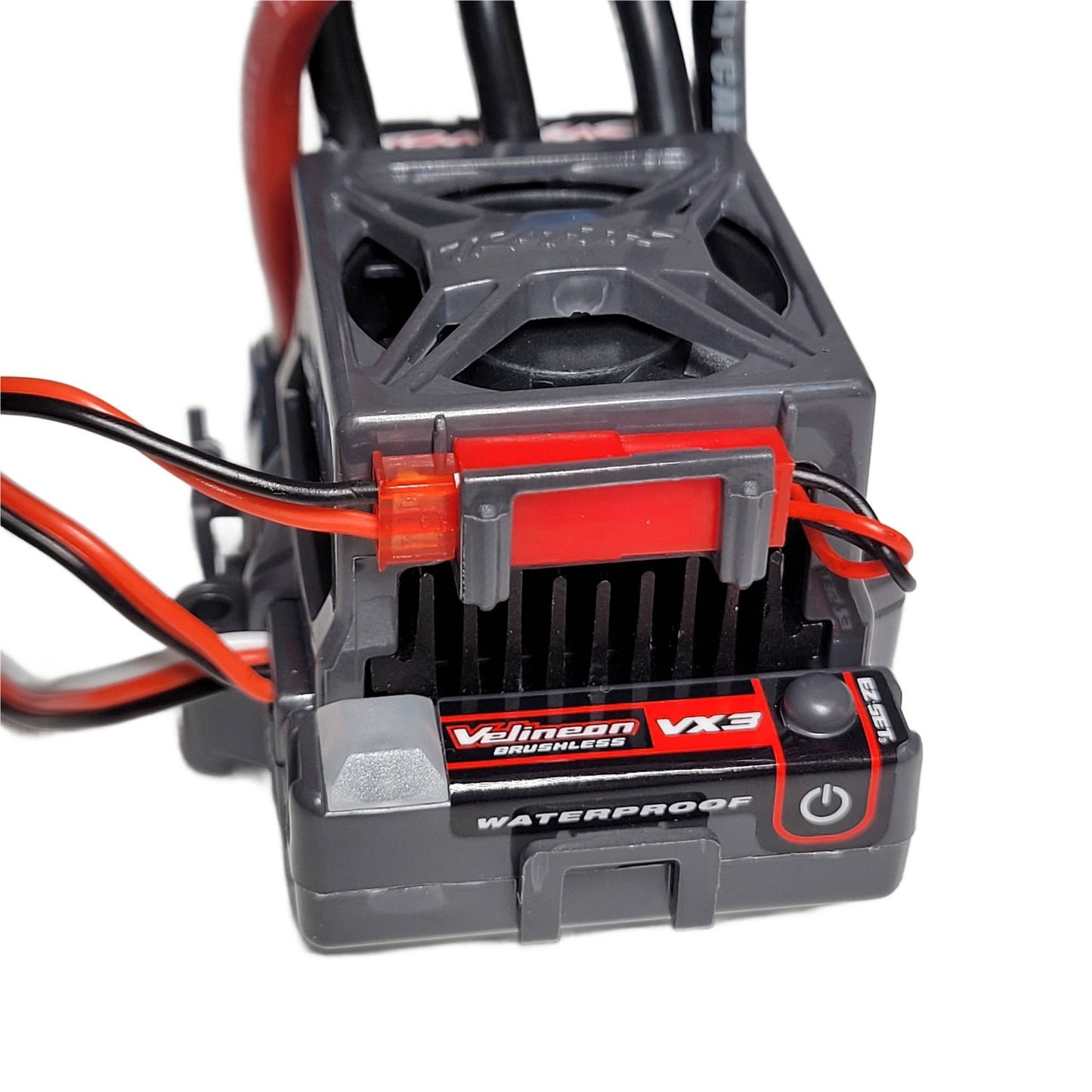 Fits Traxxas Rustler 2wd VX3 3s Motor & ESC /Fan Waterproof 3200KV Brushless 5mm