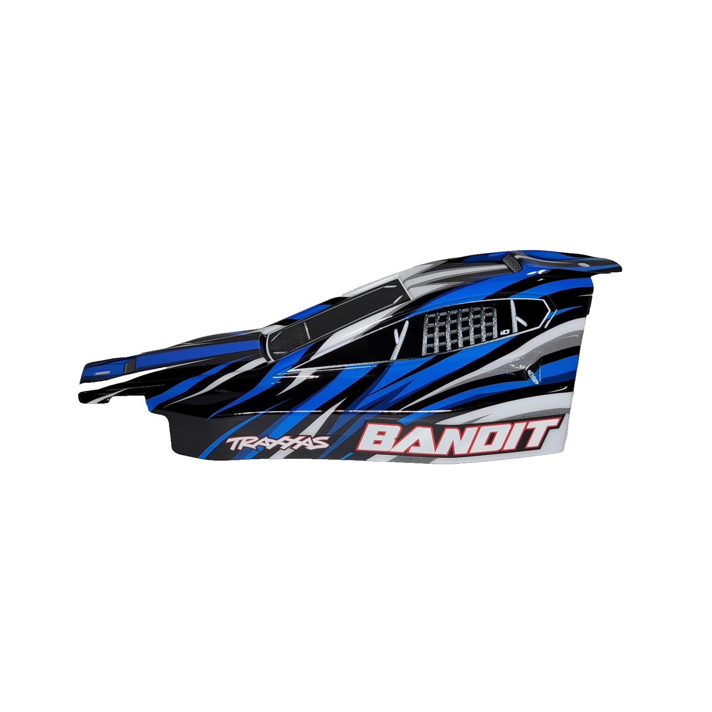 Fits Traxxas Bandit XL-5 Blue & Black Body Factory Painted Decaled Also VXL