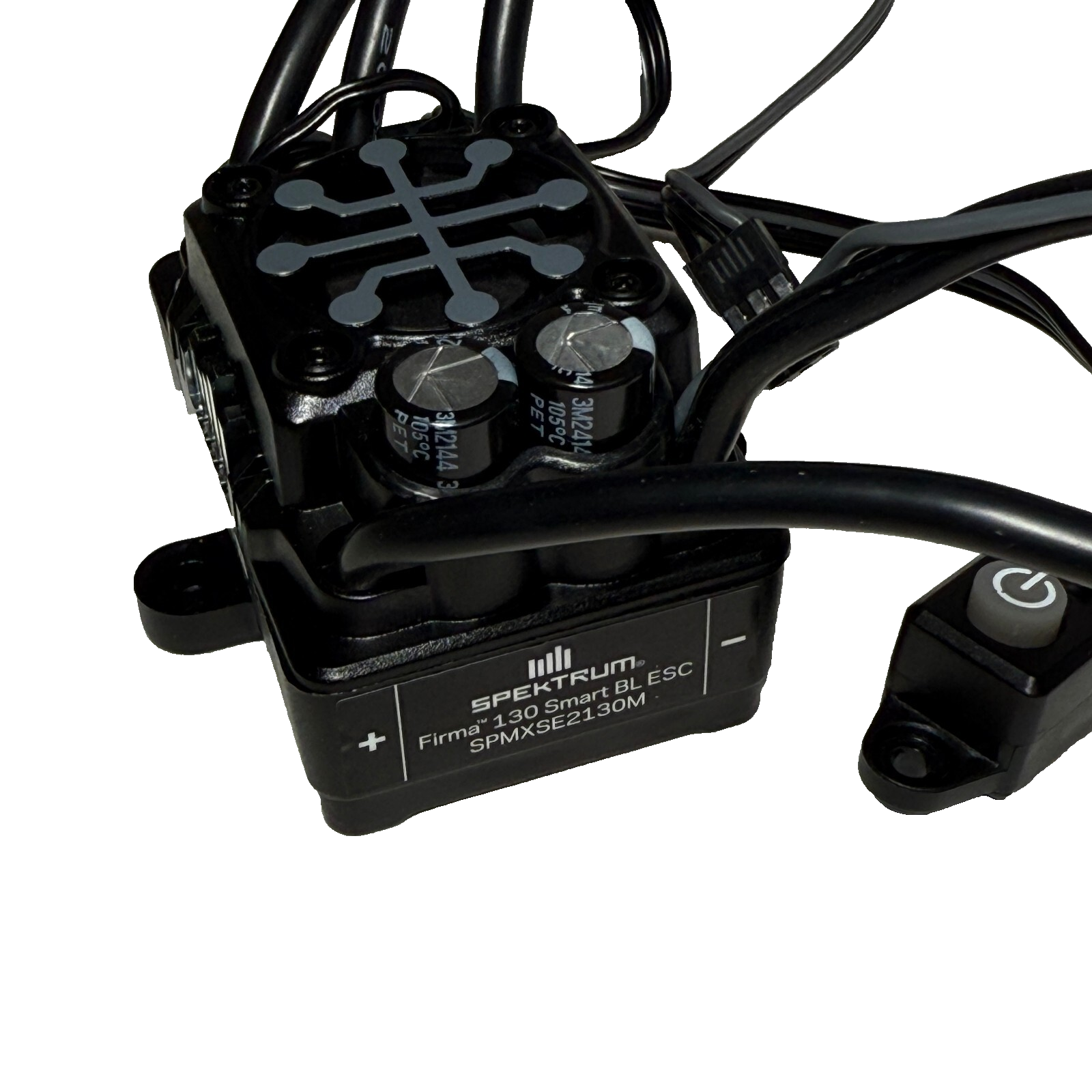 Losi LMT GraveDigger 1/8 2.0 2800KV Motor & 130A Smart 2-4s ESC Spektrum Firma