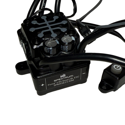 Losi LMT GraveDigger 1/8 2.0 2800KV Motor & 130A Smart 2-4s ESC Spektrum Firma