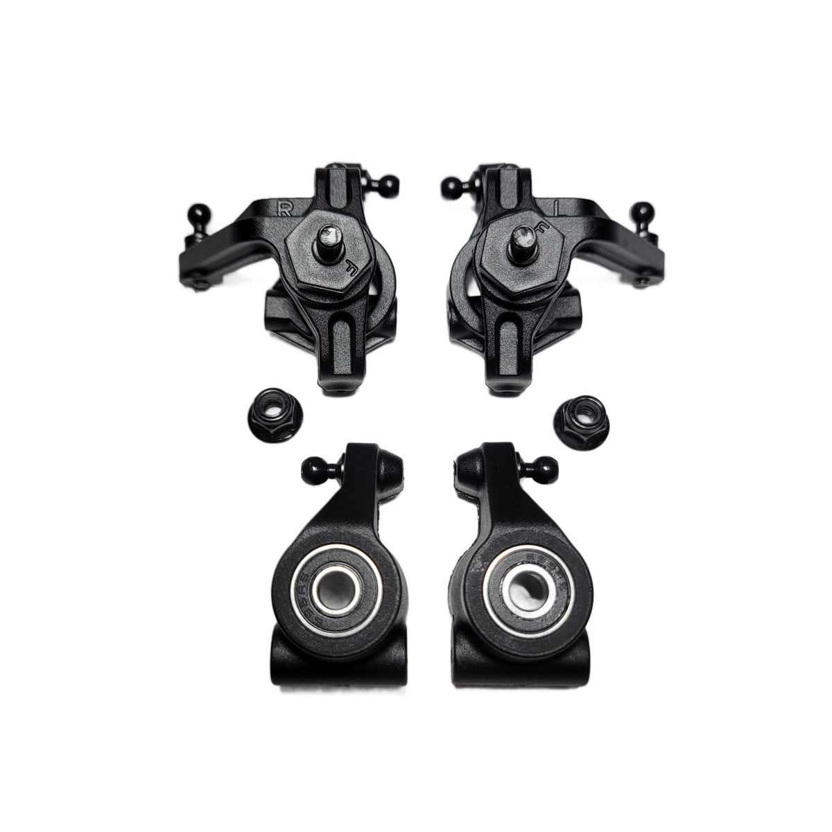 Losi 22s Late Model Knuckles Hub Carriers Spindle Caster Block Bearings LOS-2402