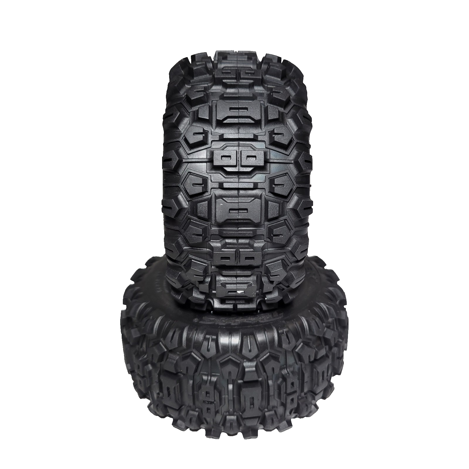 Fits Traxxas 1/10 Wide Maxx Ultimate Sledgehammer Tires (4) & Wheel 17mm Splined