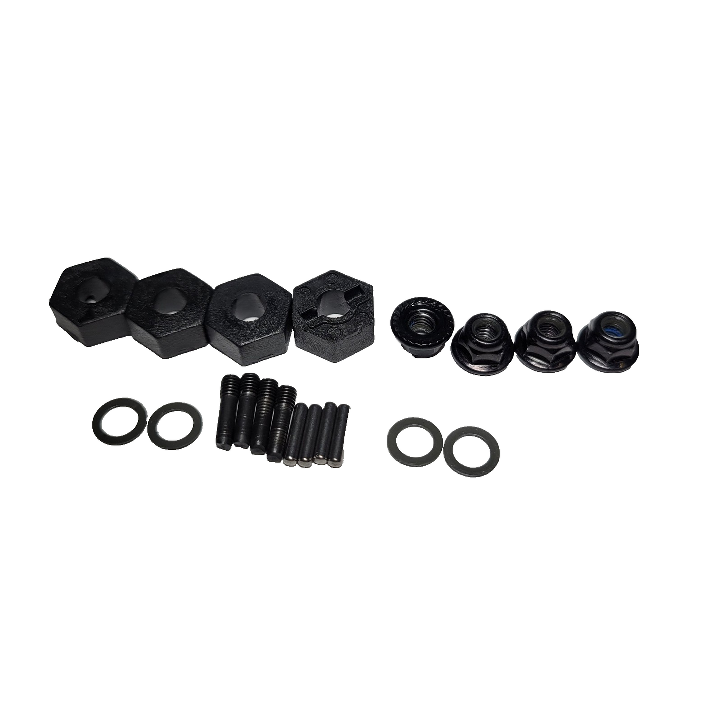 Fits Traxxas Mini Rally DriveShafts Front & Rear Axles Hexes & Wheel Nuts Slash