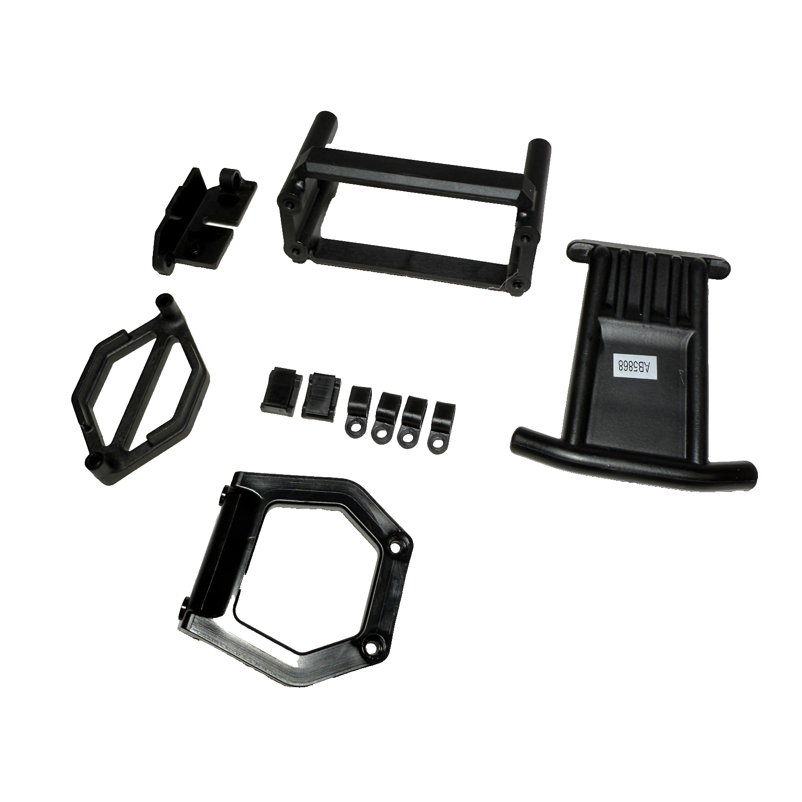 Losi 8ight-X Super Lasernut Chassis Guards & Brace Battery Tray  Servo Esc Mount