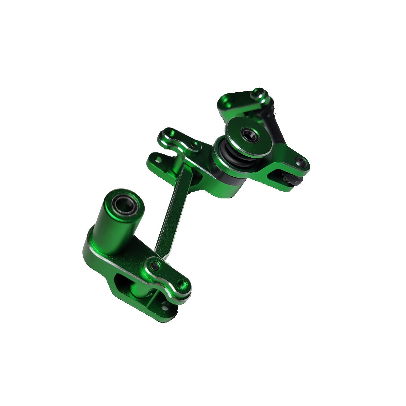 For Traxxas 1/10 Wide Maxx Ultimate Aluminum GRN Steering Bellcrank Linkage Rods