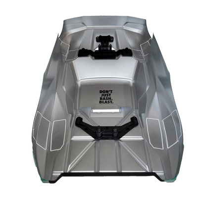 Arrma Fury 223s Body Factory Painted Pink Clipless Skid Plate Battery Door Tray