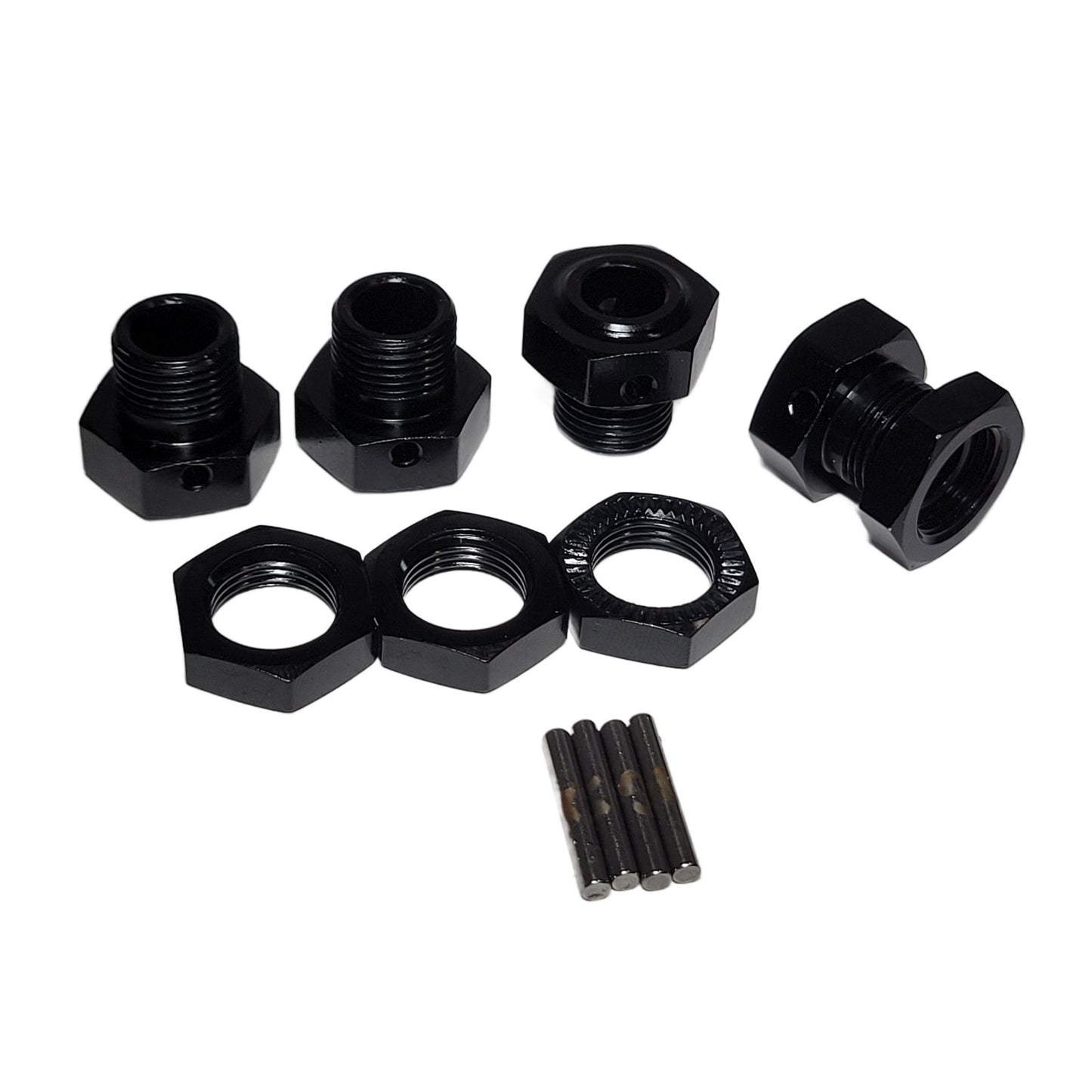 Arrma Talion 6s EXB 17mm Hex Hubs Hexes Adaptors Wheel Nuts & Pins / BLX V6