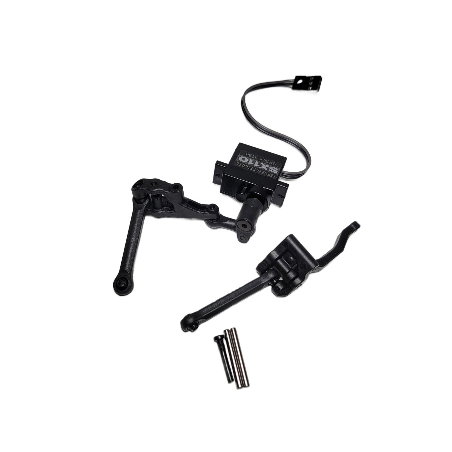 Losi Asphalt Late Model Servo & Bellcrank Steering Assembly Links Saver SX110