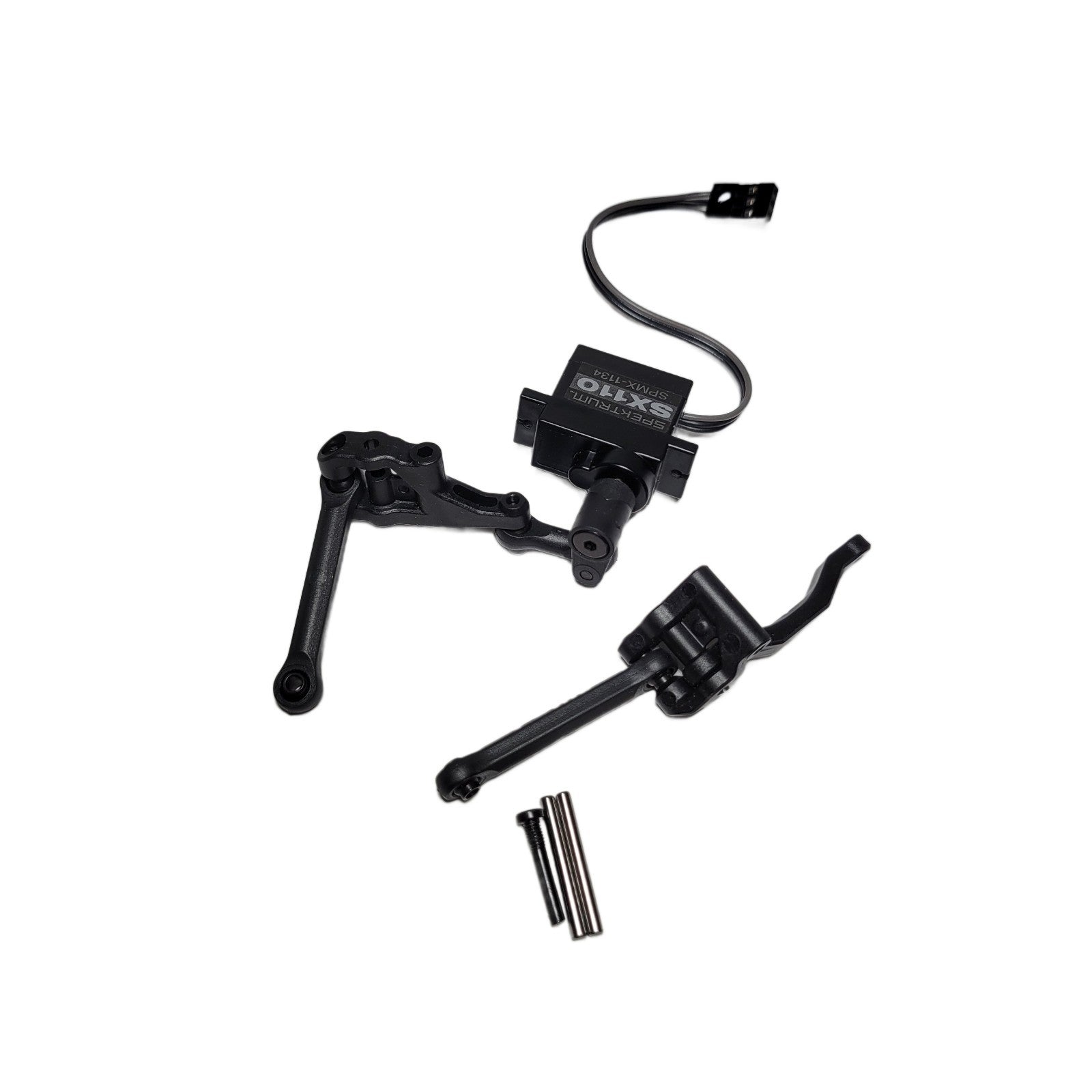 Losi Asphalt Late Model Servo & Bellcrank Steering Assembly Links Saver SX110