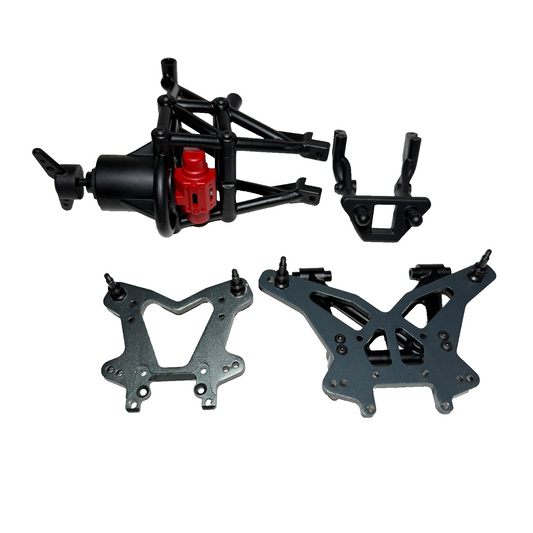 Losi 8ight-X Super Lasernut Shock Towers & Standoffs Body Mount Posts Tire Mount