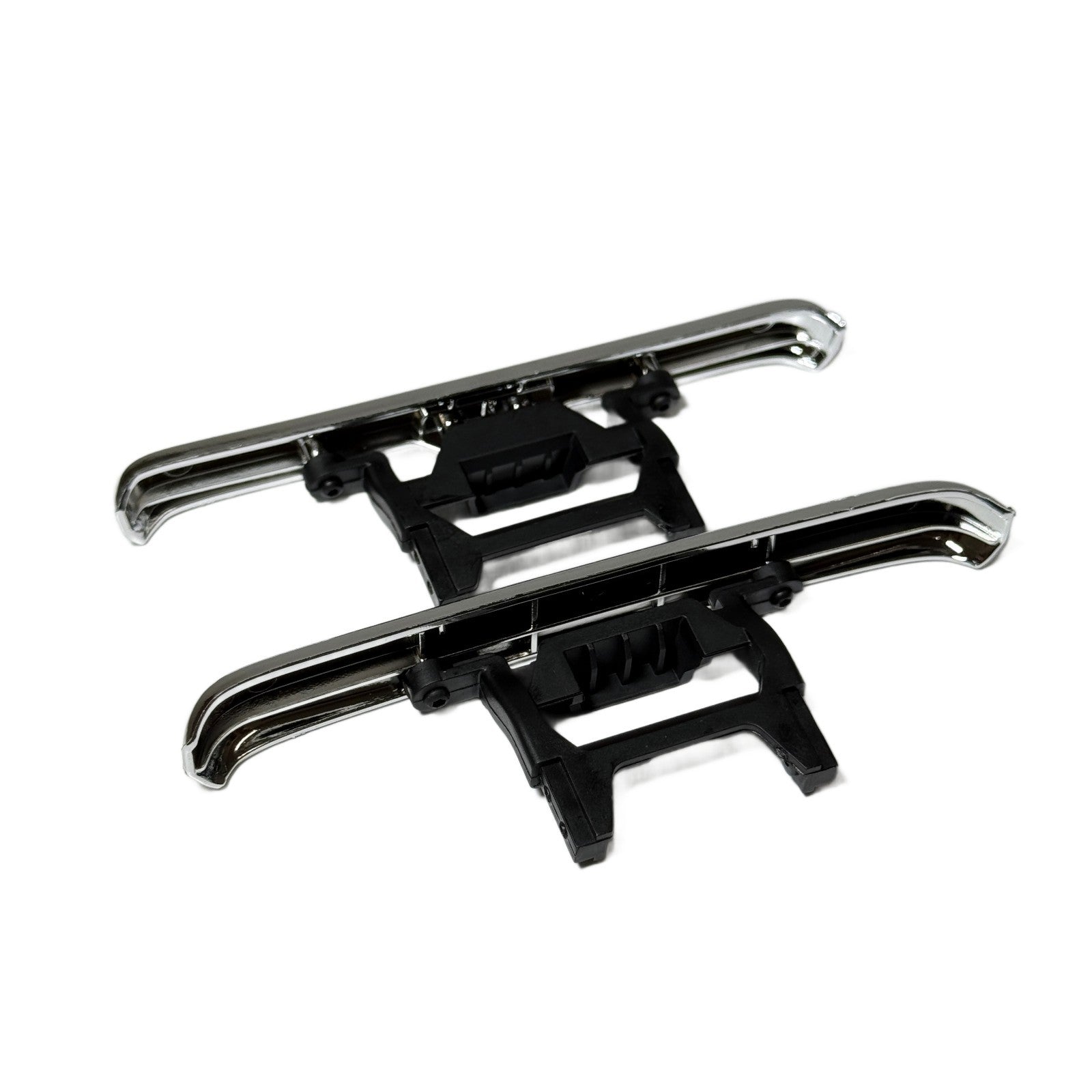 Fits Traxxas Trx-4M High Trail K10 Bumpers Chrome Tow Hitch & Mounts 1/18