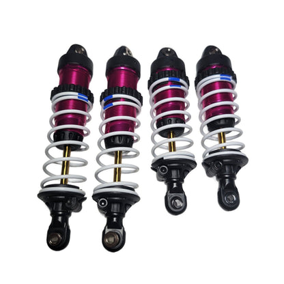 Fits Traxxas Slash Modified Shocks GTR Pink Front Rear Springs Absorbers MudBoss