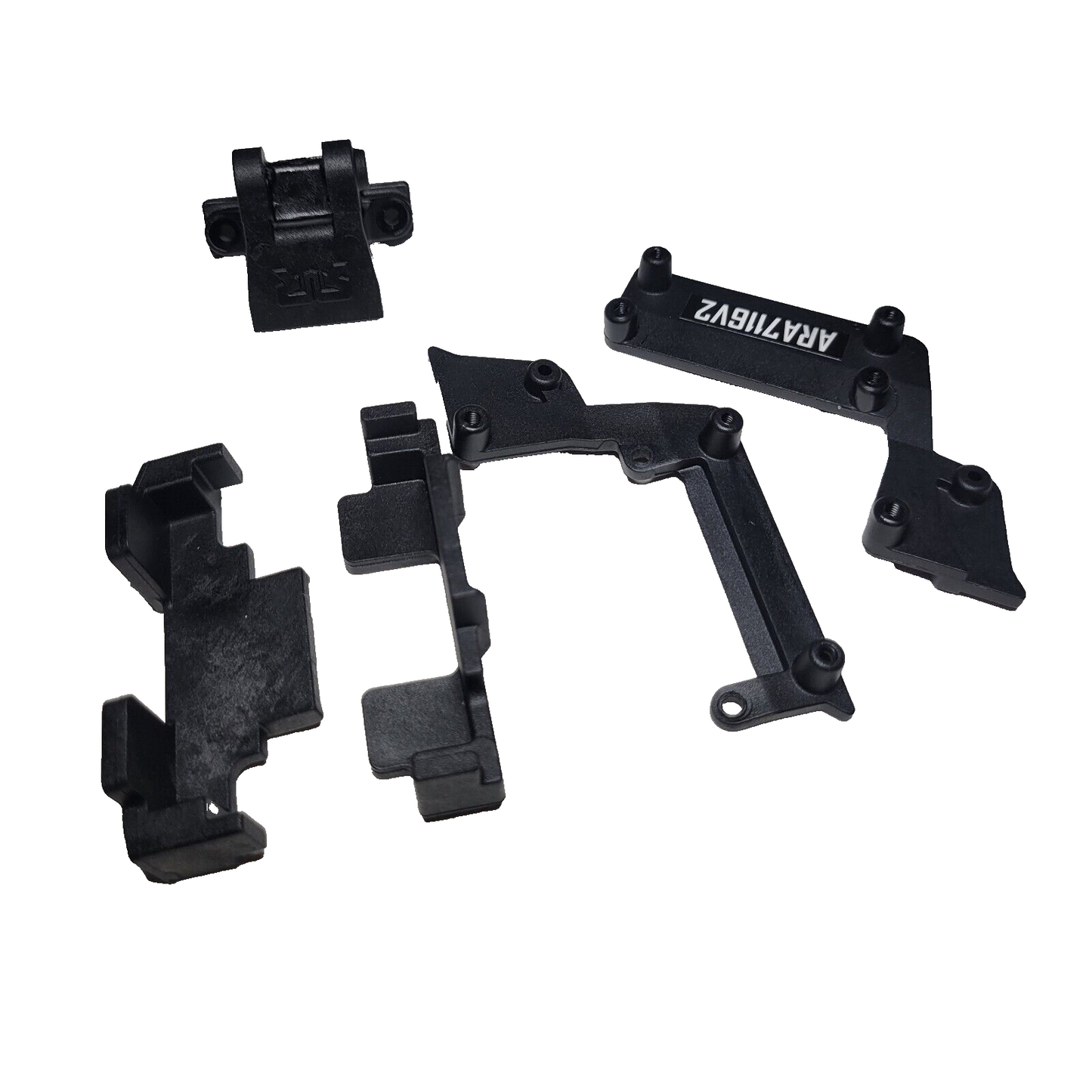 Arrma Limitless V2 Battery Tray Straps Box Support Brace Body Post Mount 1/7